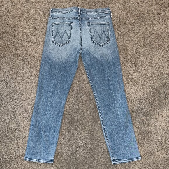 MOTHER THE MID RISE DAZZLER ANKLE JEANS IN WE THE ANIMALS WASH -EUC - W32 x L27 - Picture 4 of 14